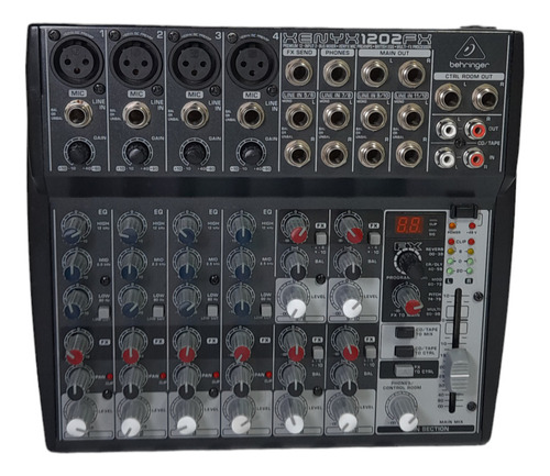 Mixer Behringer Xenyx 1202fx, Excelente, Envío Gratis