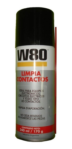 Aceite Limpia Contactos W80 240ml Avant Motos