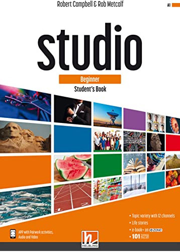Studio A1 Beginner Students + E Zone, De Vvaa. Editorial Helbling, Tapa Blanda En Inglés, 9999