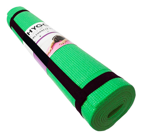 Mat Yoga Colchoneta Pilates Antideslizante Pvc 3mm + Correa
