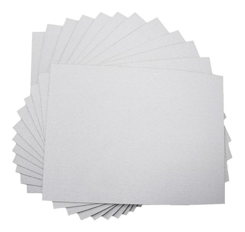 Mouse Pad Para Sublimação 15x20 Cm Para Personalizar 50un Cor Branco Desenho Impresso Liso