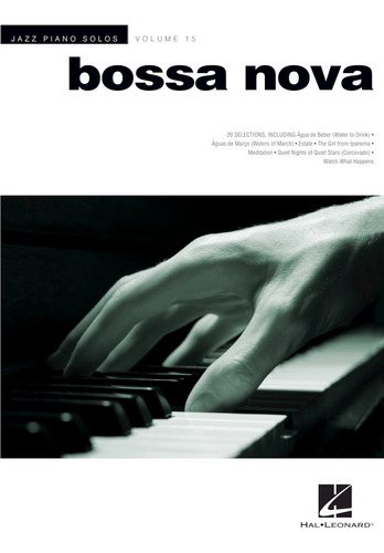 Partitura Piano Bossa Nova Digital Oficial 20 Songs Jazz Piano Solos Series Volume 15