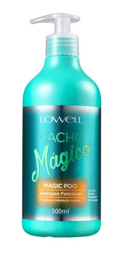 Lowell Cacho Mágico Shampoo Sem Sulfato 500ml