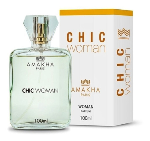 Deo Colônia Feminino Chic Woman Amakha Paris 100ml 