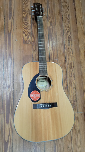 Guitarra Acustica Fender Cd-60 Lh 
