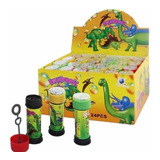 Pack De 24 Burbujeros  Diseño Dinosaurios Ideal Para Piñatas