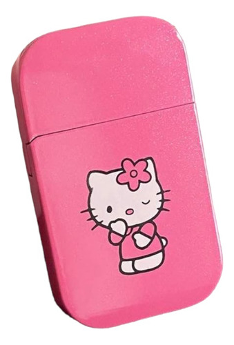 Encendedor Recargable Metálico Hello Kitty Kawaii Regalo