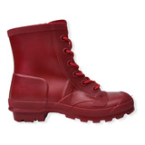 Botas De Lluvia Borcegui Borcego Proforce Art 6750 Rojo