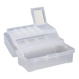 Caja Organizadora Con Espejo Vanity Natural 36x21x18 Rimax