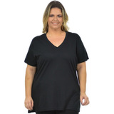 Blusa Gola V Maior Plus Size Fenomenal