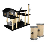 Arranhador Grande Playground Gato Sofá Modular Kit Miupetz