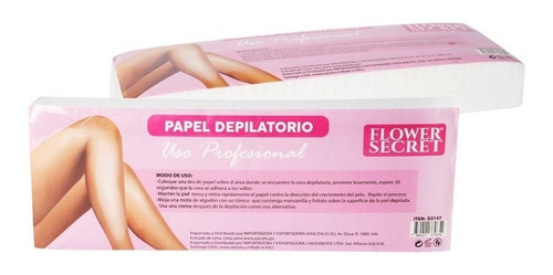 Pack Papel Para Depilación (flower Secret)