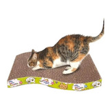 Rascador Para Gato Con Catnip 43x22x4 Cm 