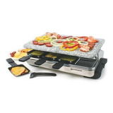 Raclette De Acero Inoxidable Swissmar Stelvio Para 8 Pers...