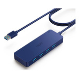 Hub Usb 3.0 7 Puerto Usb, Hub Usb Tsupy Con Cable Extendido