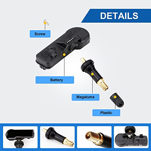 Sensor De Presin De Neumticos Tpms Compatible Chevy... Foto 3