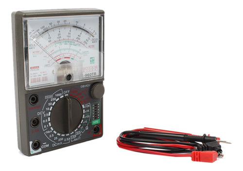 Multímetro Analógico De-960tr Ac Volt Ohm Current Testing El