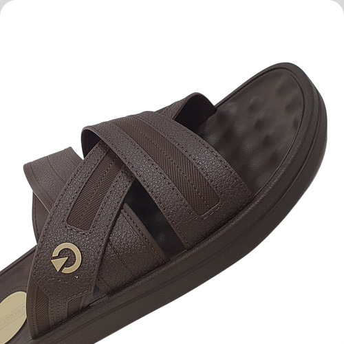 Chinelo Tira Cruzadas Masculino Cartago Slide Alabama 12203