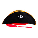 Sombrero Pirata Con Bandana Niño Disfraz Halloween Cotillon