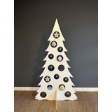 Arbol De Navidad Pino Navideño Madera Melamina 146 Cm Alto