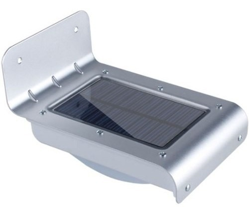 Lámpara Solar 16 Leds Sensor De Movimiento Automática Jardin 