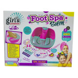 Set De Spa Pies Para Niñas Foot Spa Salón 