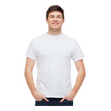 Camiseta Branca Unissex 100% Algodão Premium Camisa Básica