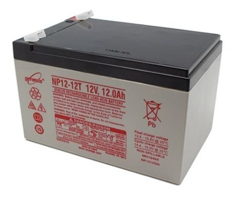 Bateria Recargable 12v/12ah Yuasa Terminal F2  Np 12-12 