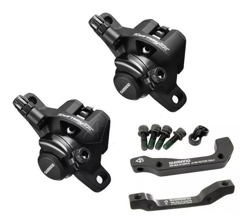 Kit X 2 Caliper De Freno Shimano Tx 805 Delantero + Trasero