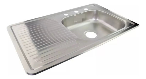 Tarja Para Fregadero Con Escurridor Izq En Acero Inox Anbec