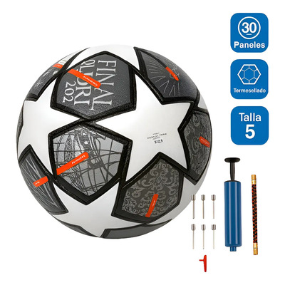 Balón De Fútbol Champions Numero 5 Estrellas Comerliv 2025 | Envío gratis