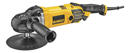 Lixadeira E Politriz 7  E 9  Dewalt Potência 1250w Com Disco De Borracha E Chave De Aperto Modelo Dwp849x 110v