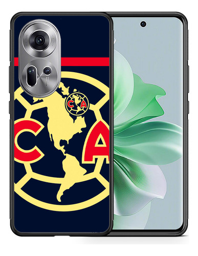 Funda Tpu Xiaomi Oppo Reno Club América Logo Futbol Mexicano