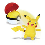 Pokemon Figura De Acción Pikachu Pokeball De Anime Juguete