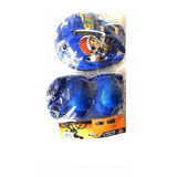 Set De Protección Infantil Completo Casco Rodilleras Coderas