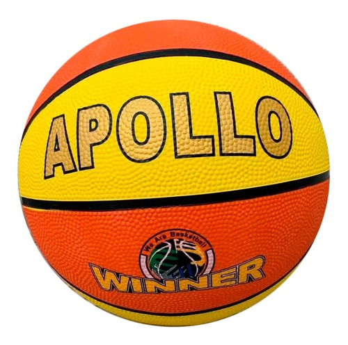 Balón Baloncesto Basketball Apollo Caucho #7 Colores 