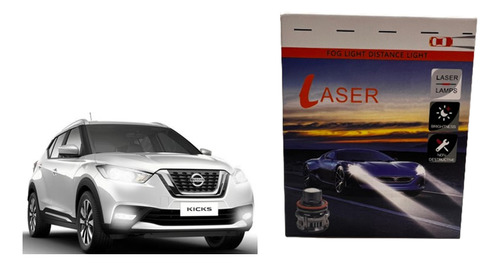 Luces Cree Led Laser  Nissan Kicks (instalación) 