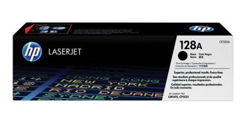 Toner Hp 128a Ce320 Negro Original Cm1415 Cp1525 Wis Tecno