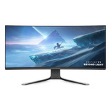 Monitor Para Juegos Curvo Ultra Ancho Alienware De 38 Pulgad