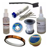 Kit Salva Chip Malha Fluxo Pasta Solda Yaxun P Kapton 10mm