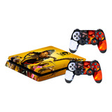 Skin Para Playstation 4 Slim Modelo (17438ps4s) Mortal 