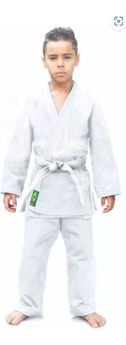 Kimono Karate Infantil Liso  Iniciante+faixa Gratis