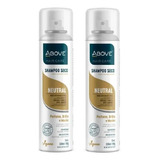 Kit 2x Shampoo À Seco Above 150ml 90g Neutro