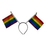 12 Diadema Bandera Arcoiris Pride Festival Orgullo Lgbt