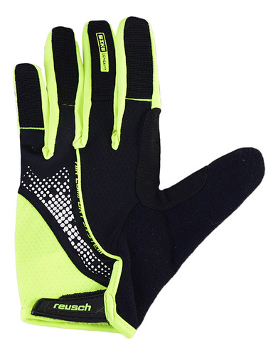 Guantes De Ciclismo Touch Unisex Negro/amarillo