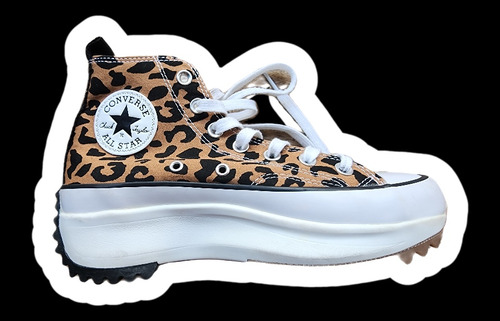 Zapatilla Converse Run Star Hike Lona Animal Print 7.5