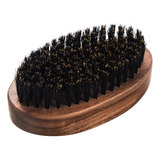 Greenth Pro Cepillo Para Barba De Madera De Nogal, Cepillo D