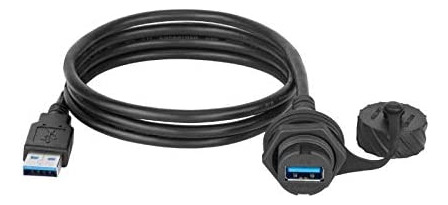 Conector Usb 3.0 Montaje En Panel M20 Enchufe Hembra Co...