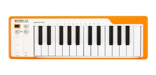 Controlador Teclado Midi Microlab Orange Arturia Promocion