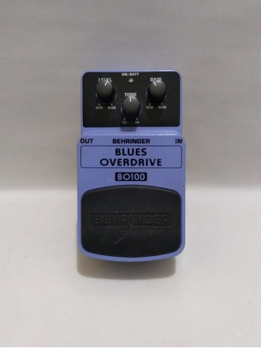 Pedal Behringer Blues Overdrive Bo100 (galdino_music)